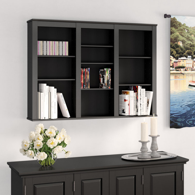 Darby Home Co Triple Multimedia Wall Mounted Media Storage & Reviews ...
